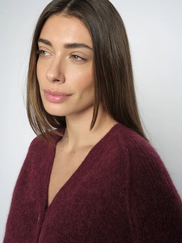 MMThora Lizet Knit Cardigan - Port Royale