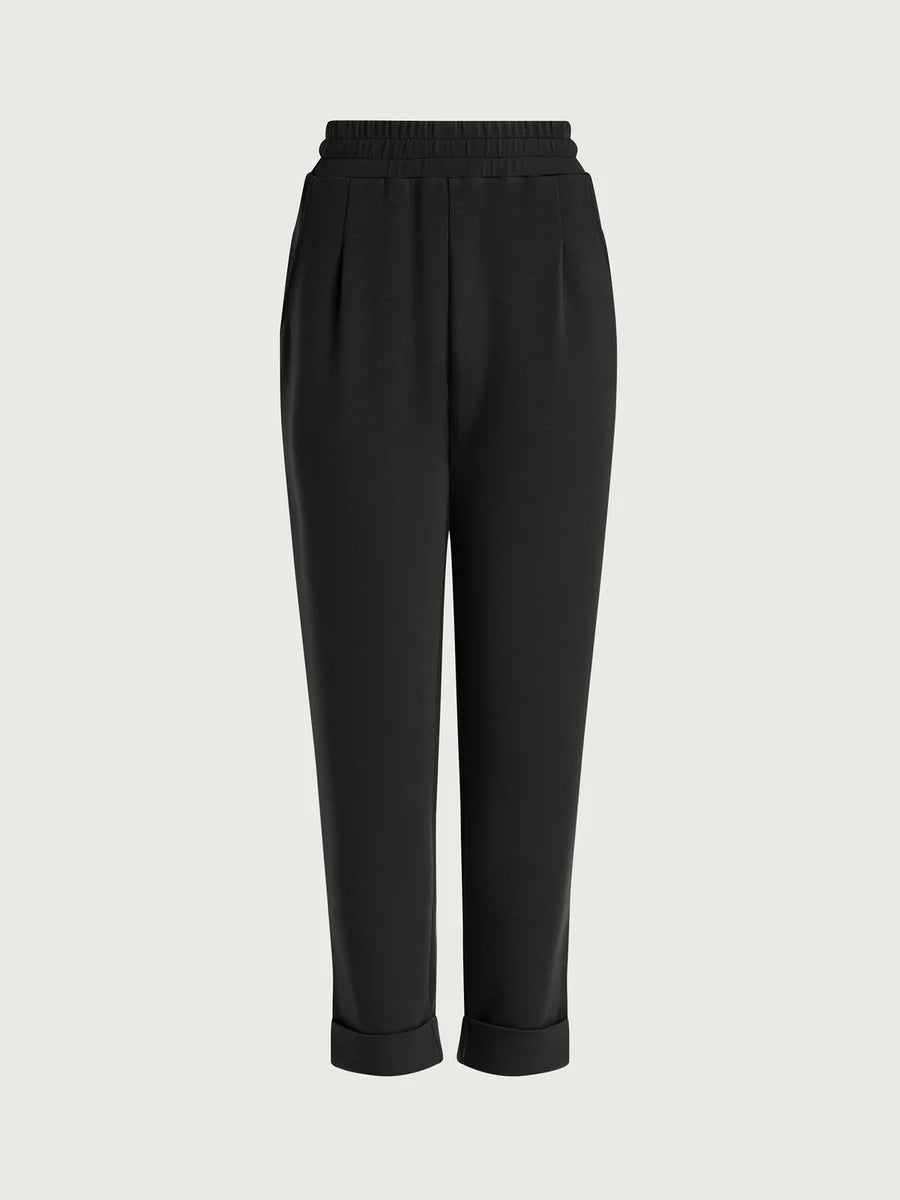 The Rolled Cuff Pant 25 - Black