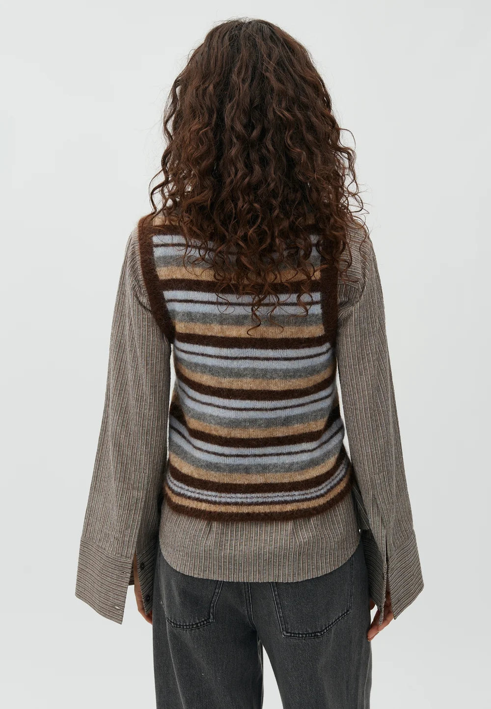 Flavin-M - Friday Mutli Stripe Brown
