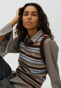 Flavin-M - Friday Mutli Stripe Brown