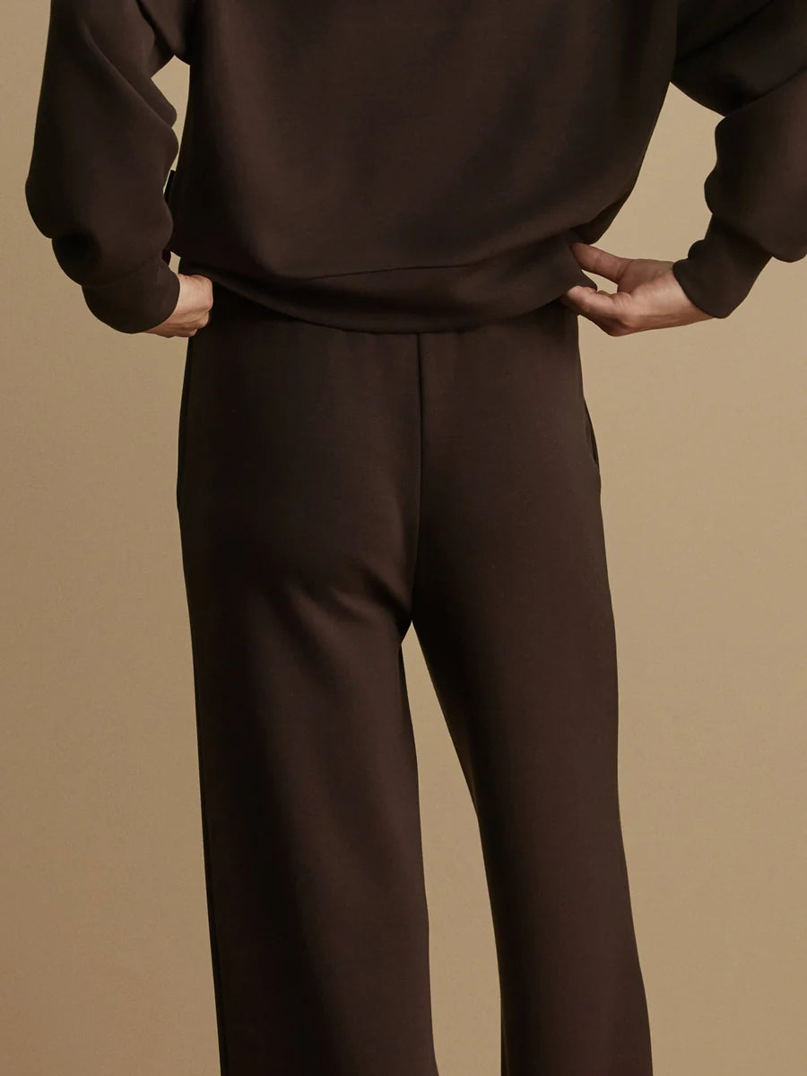 Varley The Wide Leg Pant 28" - Coffee Bean