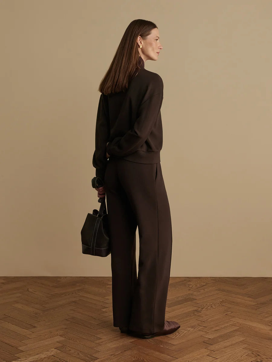 Varley The Wide Leg Pant 28" - Coffee Bean