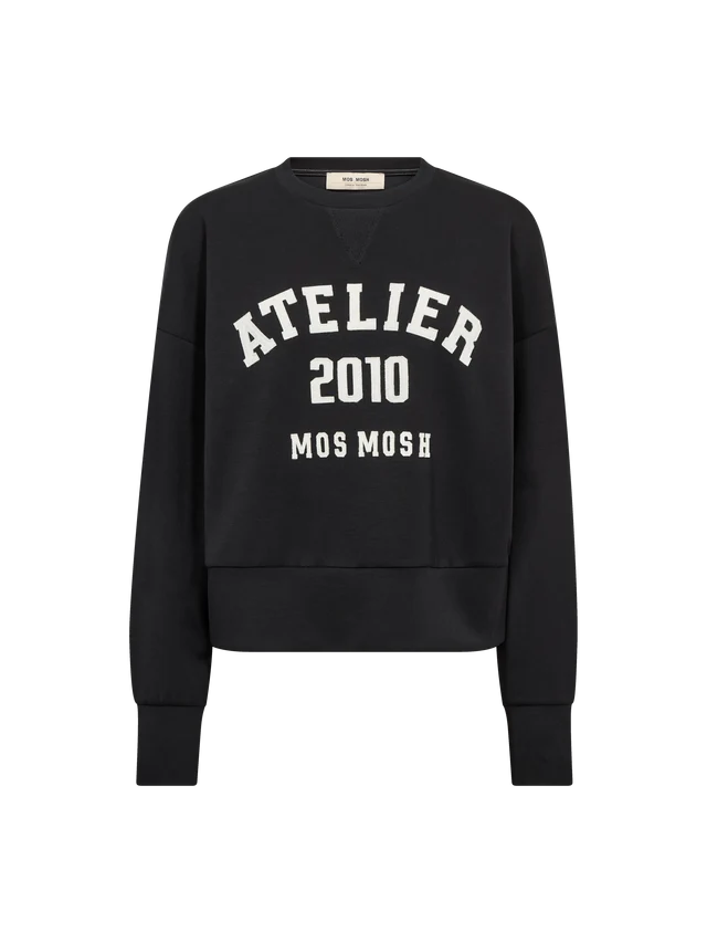 MMNima O-LS  Sweatshirt - Black