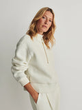 Varley Mumford Half-Zip Fleece - Egret