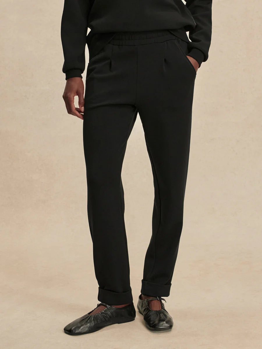 The Rolled Cuff Pant 25 - Black