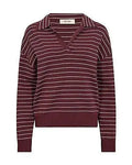 MMAliz Caliz LS Placket Knit - Port Royale
